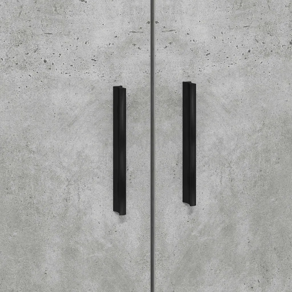 Struttura del letto con cassetto Grigio cemento 80 x 200 cm 3335200