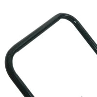 Rullo da Giardino in Metallo Impermeabile Nero, Serbatoio Fino 60 Litri (Acqua o Sabbia), 57x40x123cm