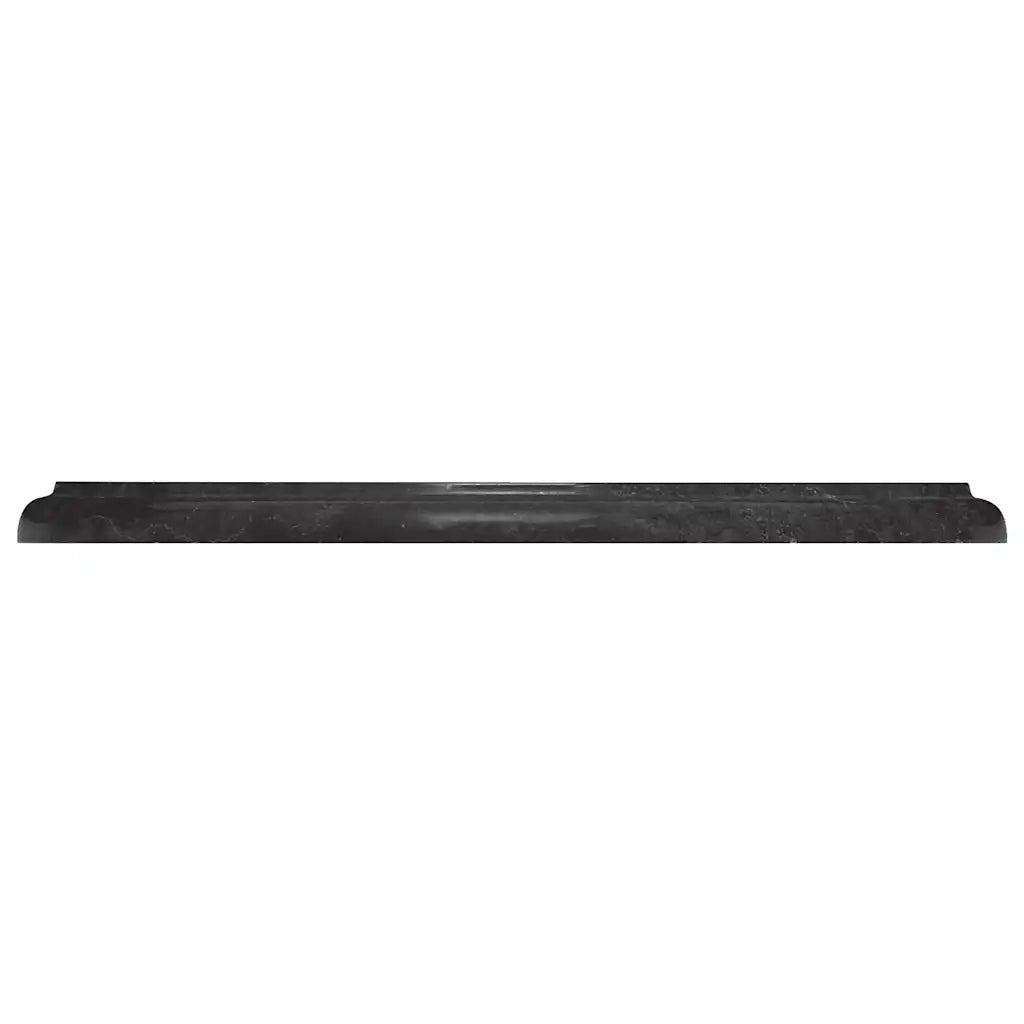 Piano per Tavolo Nero Ø40x2,5 cm in Marmo 149190