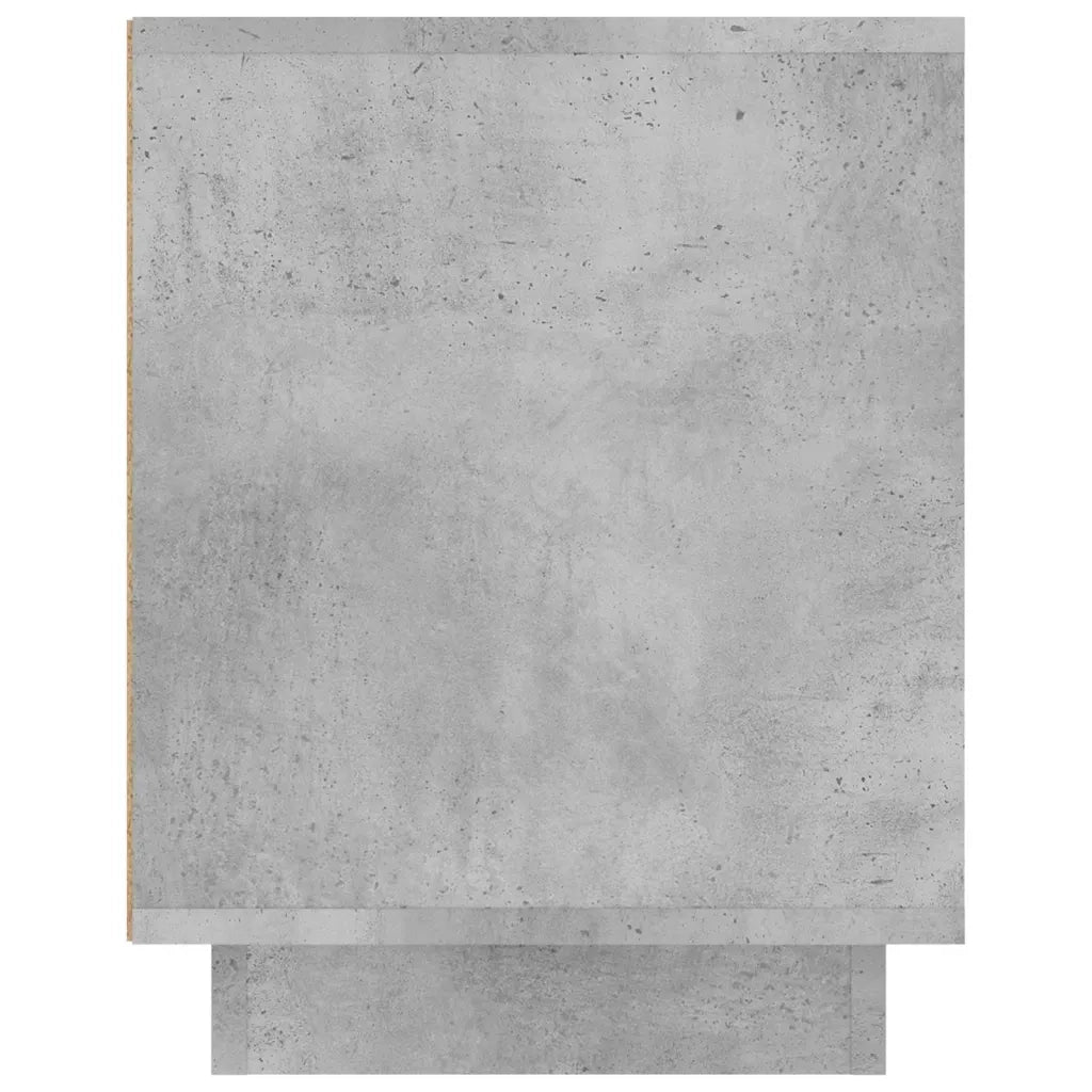 Mobile Porta TV Grigio Cemento 102x35x45cm in Legno Multistrato 819864