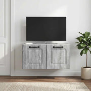 Mobile Porta TV da Muro Grigio Sonoma 59,5 x 31 x 30 cm 899391