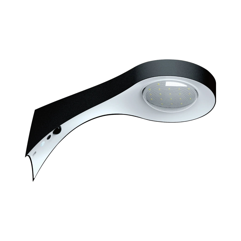 LED SOLARE da parete con sensore CREPUSCOLARE, di MOVIMENTO e telecomando SWL2