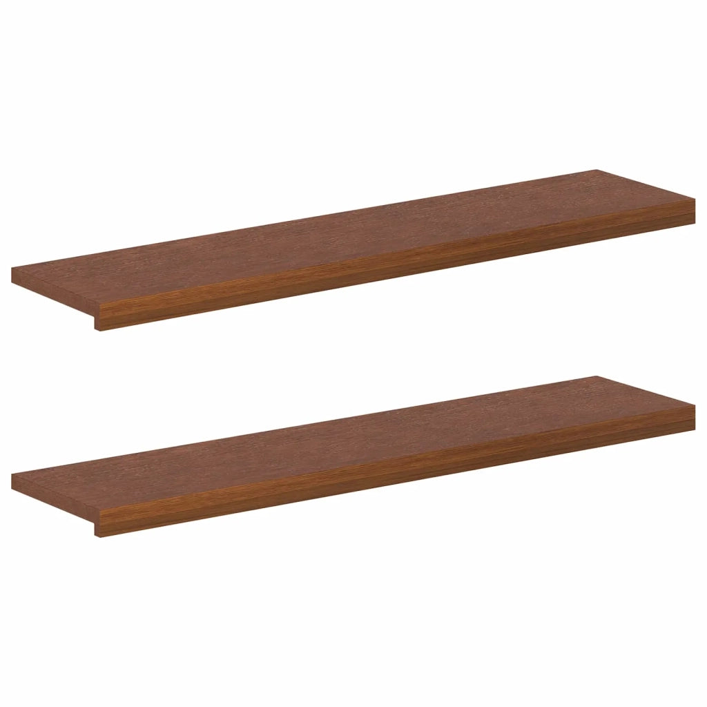 Soglie per finestre 2 pz Marrone Scuro 110 x 30 x 2 cm 42050036