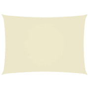 Vela ombreggiante/ombrellone rettangolare in tessuto Oxford 5 x 7 m crema 02_0009723