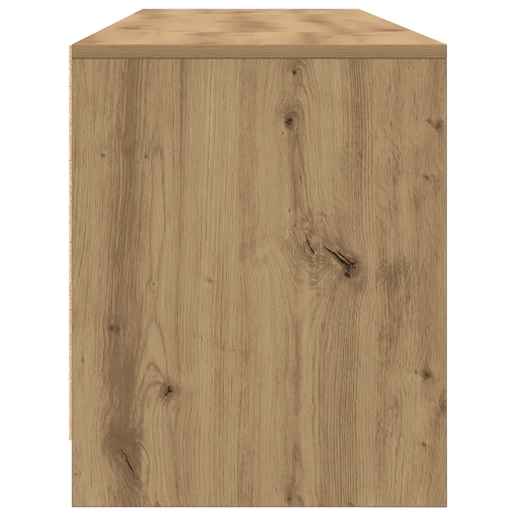 Mobile Porta TV Rovere Artigianale 188,5x41x50cm in Truciolato 3328425
