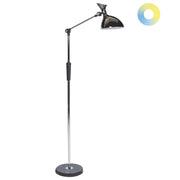 Lampada da terra LED in materiale sintetico169 cm regolabile soggiorno camera da letto