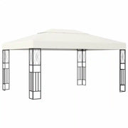Gazebo 3x4 m Crema in Tessuto 48007