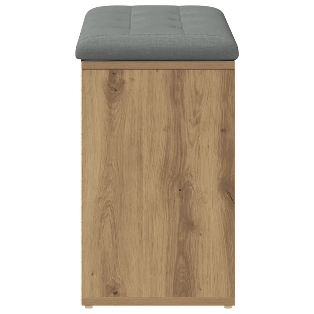 Scarpiera Rovere Artigianale 82x32x50 cm in Legno Multistrato 857624