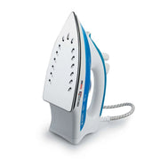 Termozeta 73467B Inox Ferro da Stiro 2000W Piastra Acciaio 200ml Blu Bianco