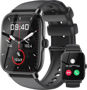 Orologio da polso per Uomini e Donne - 1,85" Schermo con Funzione di Chiamata, Orologio da fitness con 111+ modalità sportive, Contapulsazioni e Monitor del sonno