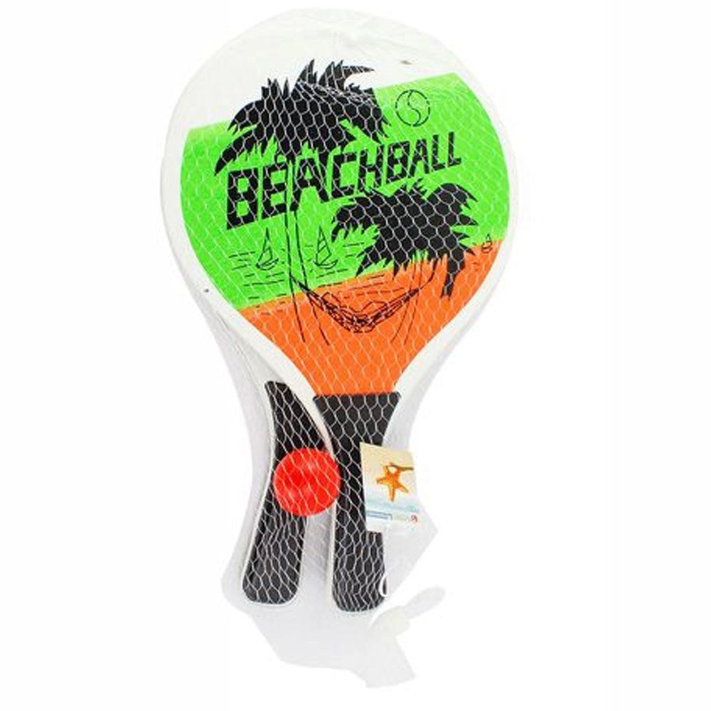 Trade Shop - Racchette Mare Tavola Larga 0.6cm Tiro Da Spiaggia Racchettoni In Legno Beach -