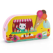 Puzzle Camioncino dei gelati  16 pezzi,Djeco,Eta 3+