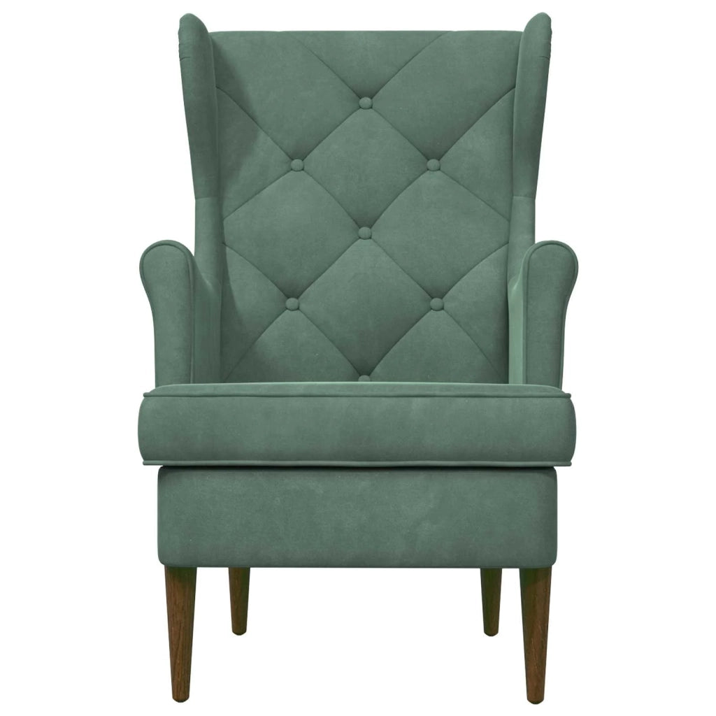 poltrona Verde Mare Velluto 42029916