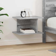 Comodino Grigio Sonoma 40 x 30 x 25 cm Legno multistrato 891178