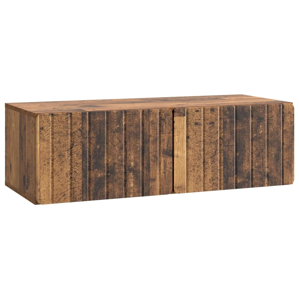 Mobile Porta TV da Muro Legno antico 98 x 41 x 30 cm 898363