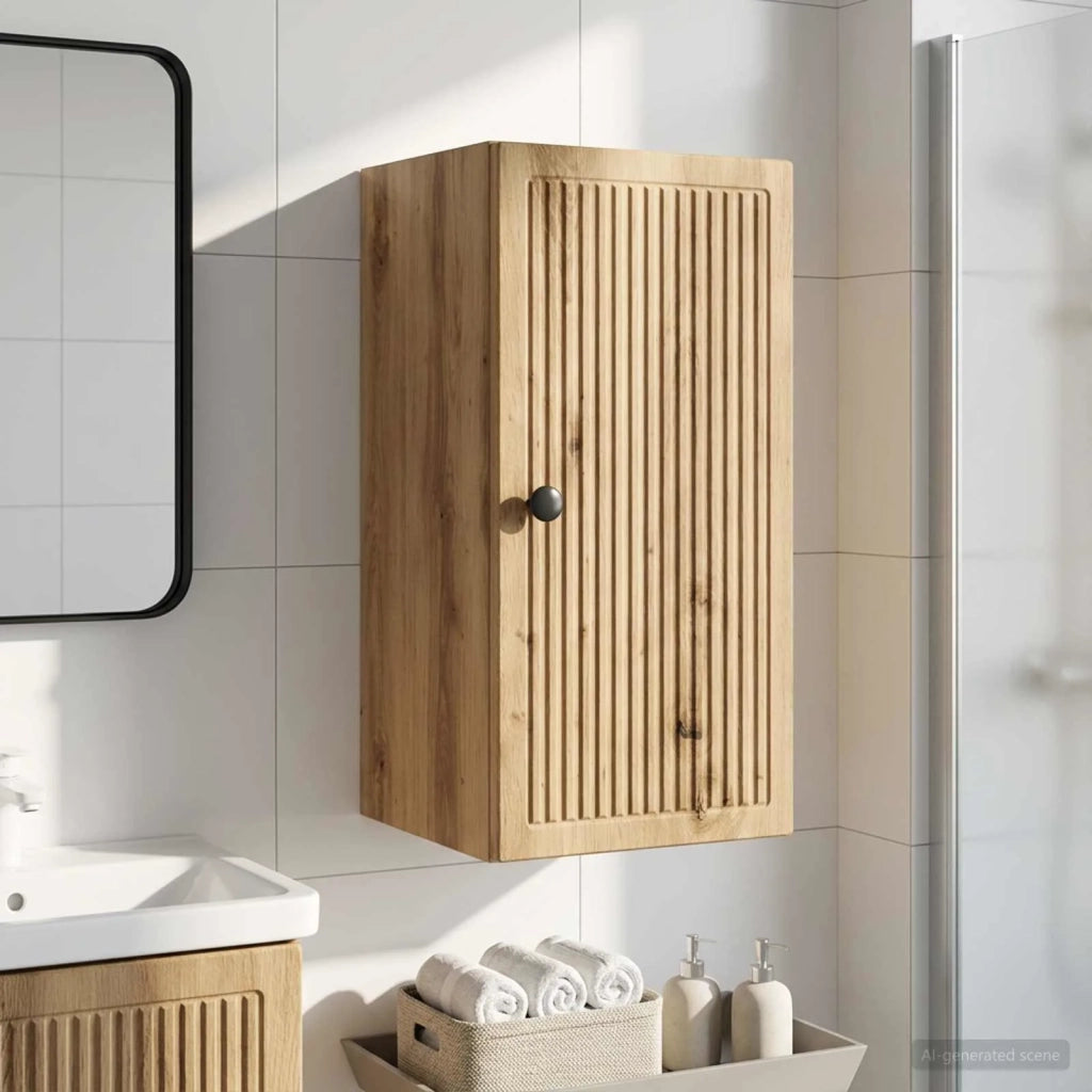 Armadio da bagno a muro EDE Rovere Artigianale 30 x 31 x 59 cm 895934