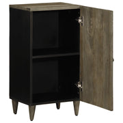 Credenza-Buffet-Armadio da cucina 40x33x75 cm in Legno Massello di Mango 992814