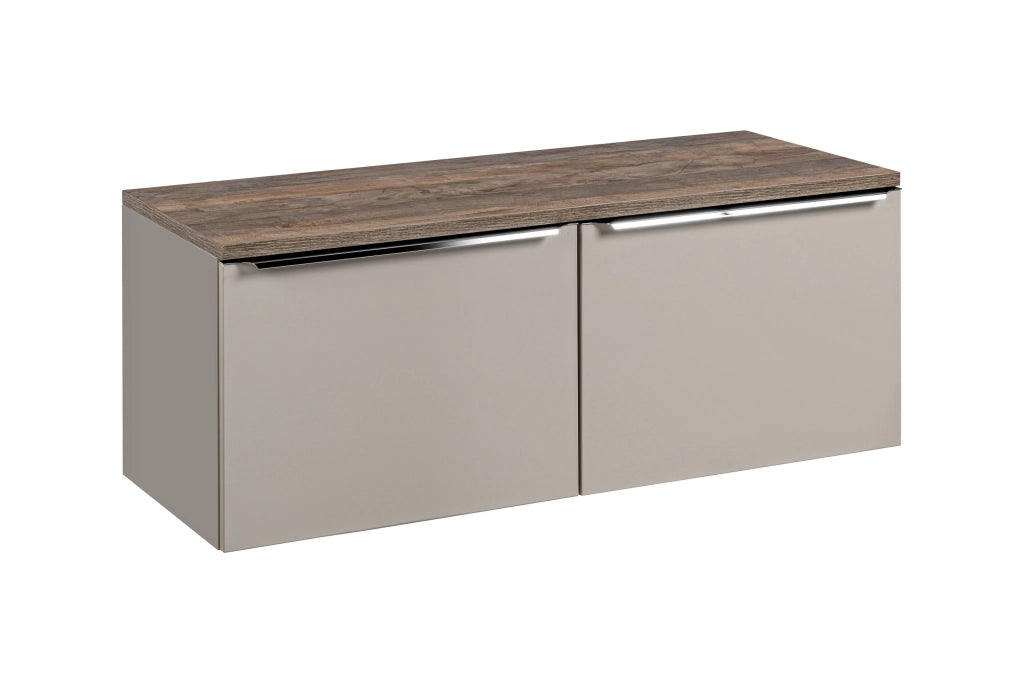 Set mobili bagno 120 cm con piano Santa Fe Taupe 120 cm