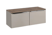 Set mobili bagno 120 cm con piano Santa Fe Taupe 120 cm