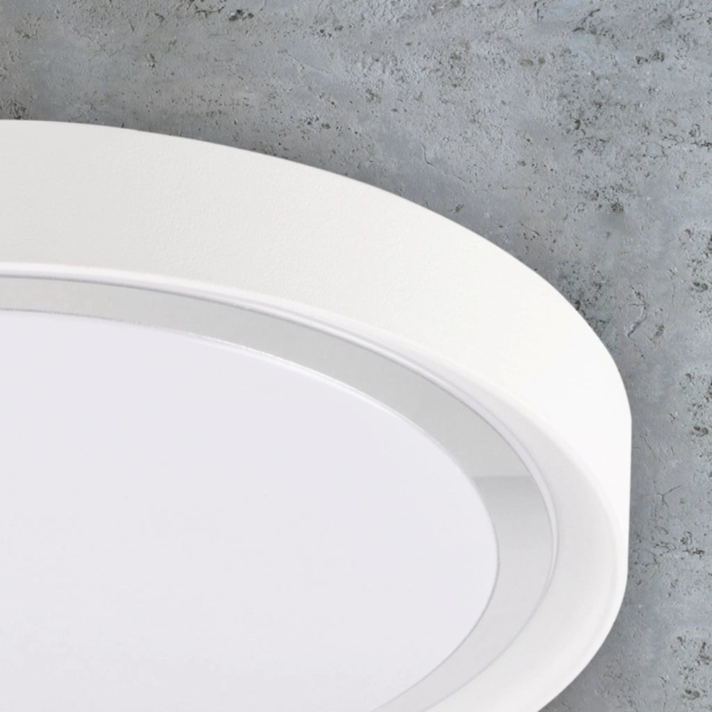 Plafoniera LED Polux Perse bianca 33,4cm 15W 4000K