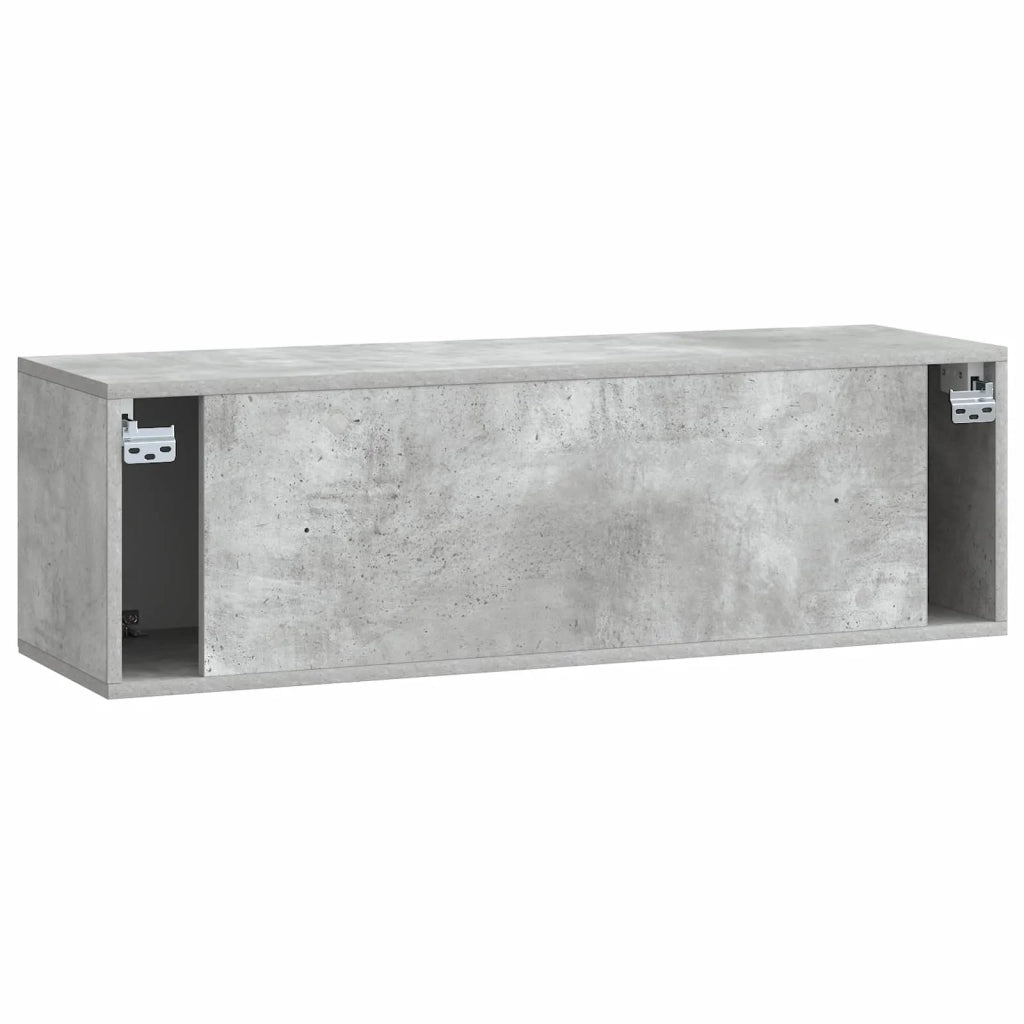 Mobile Porta TV da Muro Grigio Cemento 98 x 31 x 30 cm 898048