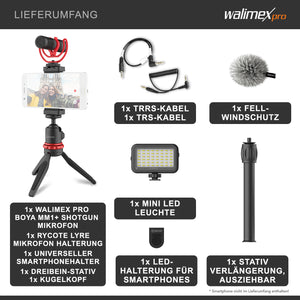 BOYA VG350 Kit video per smartphone