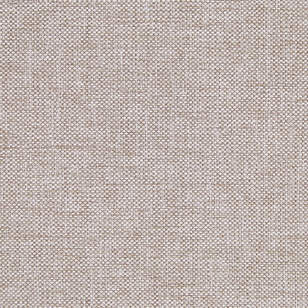 Set di 2 poltrone da giardino tessuto beige gambe alluminio bianco tappezzeria interni ed esterni mobili resistenti agli agenti atmosferici