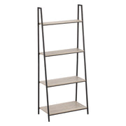 SCAFFALE ORGANIZER IN METALLO E LEGNO cm 60 x 35 x H 148 - 4 ripiani  - BricoGo