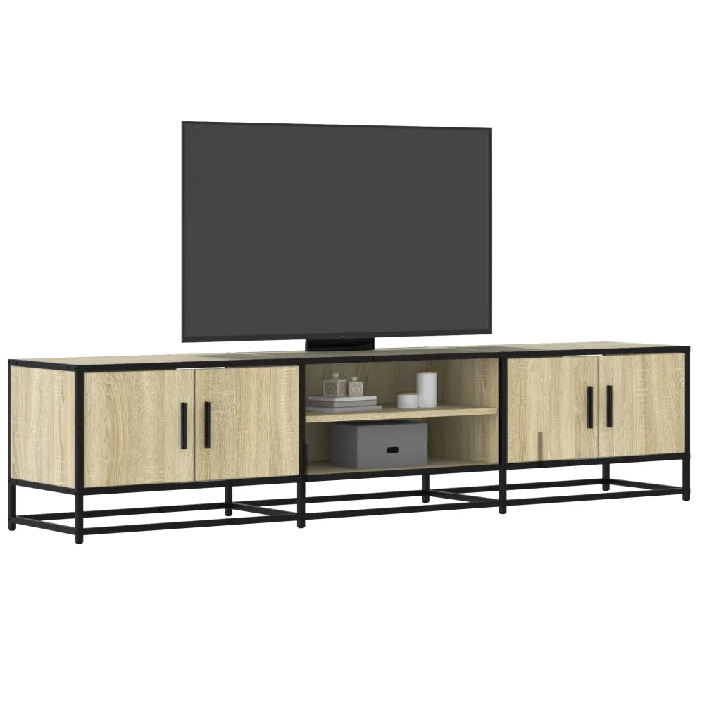 Mobile Porta TV-Mobile per TV-Credenza TV Rovere Sonoma 180x35x41 cm in Truciolato 512893