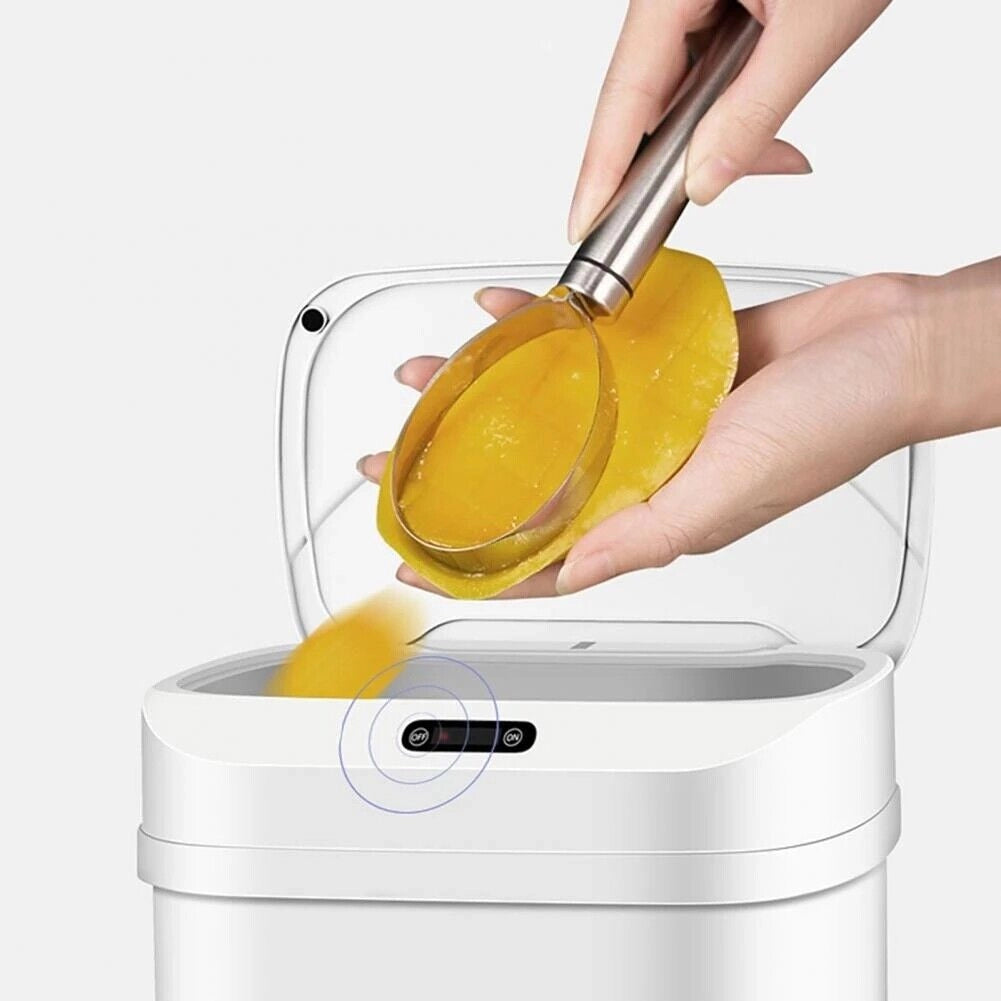Cestino dei rifiuti con sensore automatico Pattumiera contenitore spazzatura