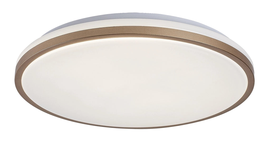 Plafoniera bagno Slava LED 18W IP44 bianco oro Rabalux