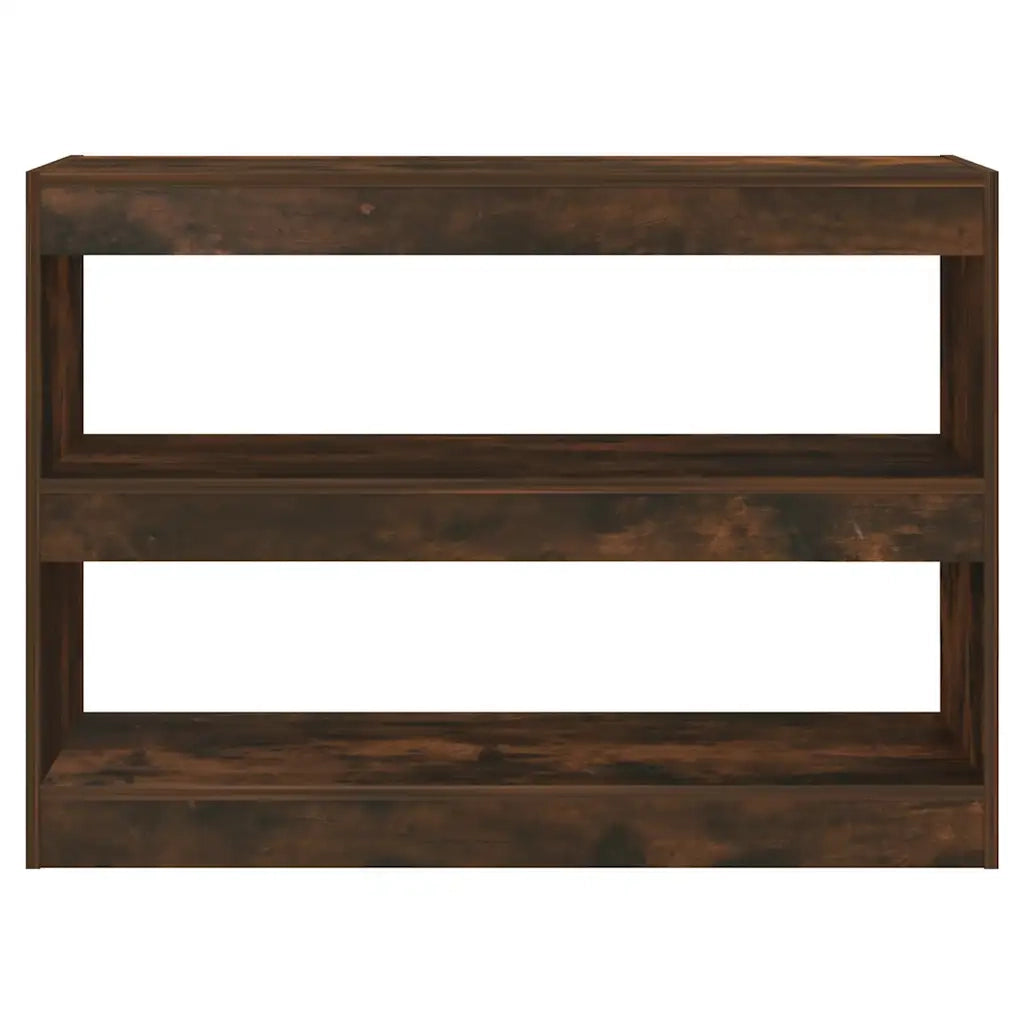 Libreria/Divisorio Rovere Fumo 100x30x72 cm 813629