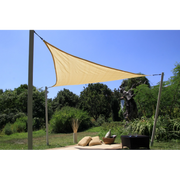 VELA TRIANGOLARE DIMENSIONI 360X360X360cm COLORE BEIGE