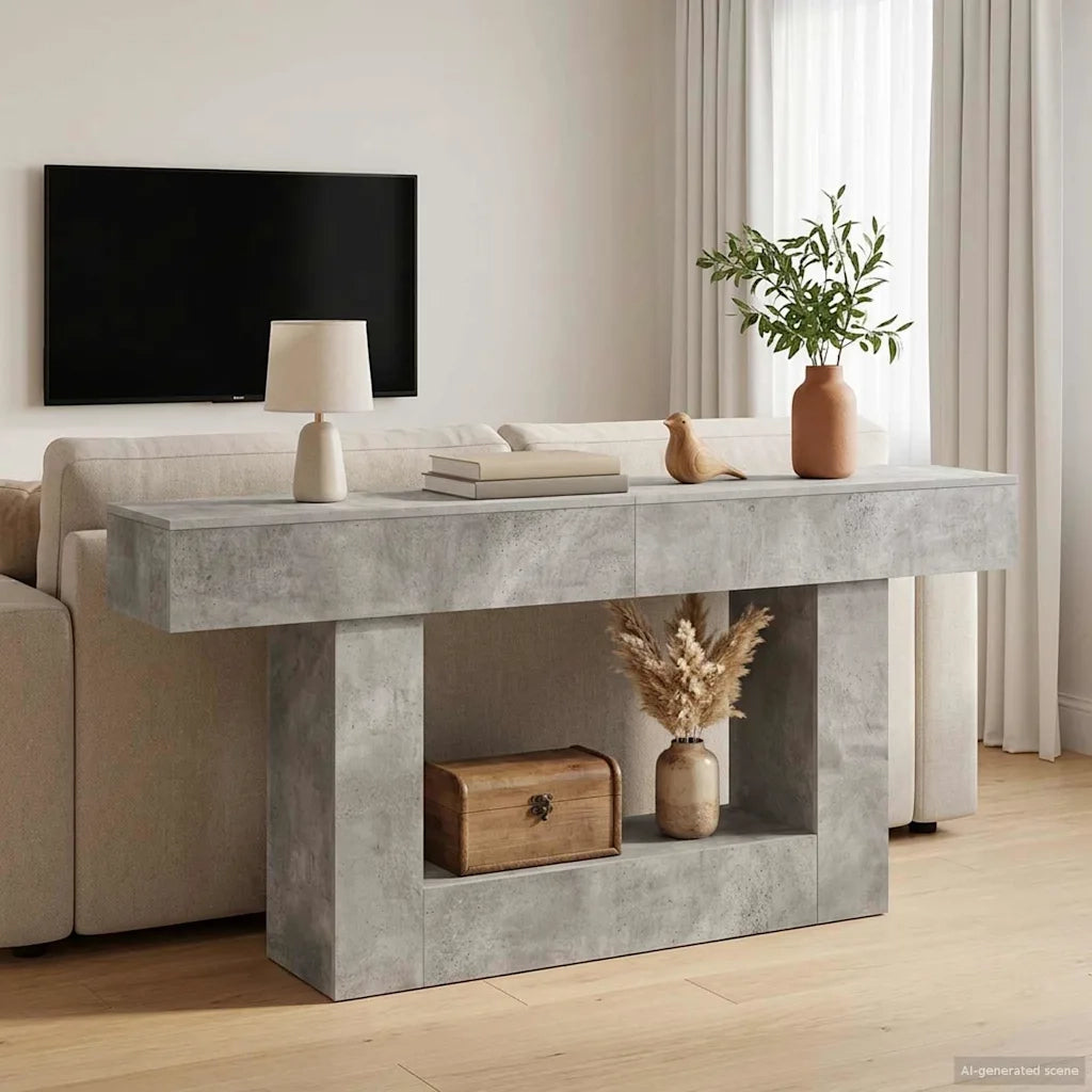 Grigio Cemento 160 x 30 x 74 cm 899956