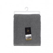 ASCIUGAMANO VISO 55X100CM GRIGIO IN COTONE