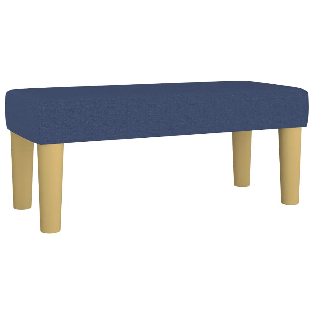 Giroletto a Molle con Materasso Blu 80x200 cm inTessuto