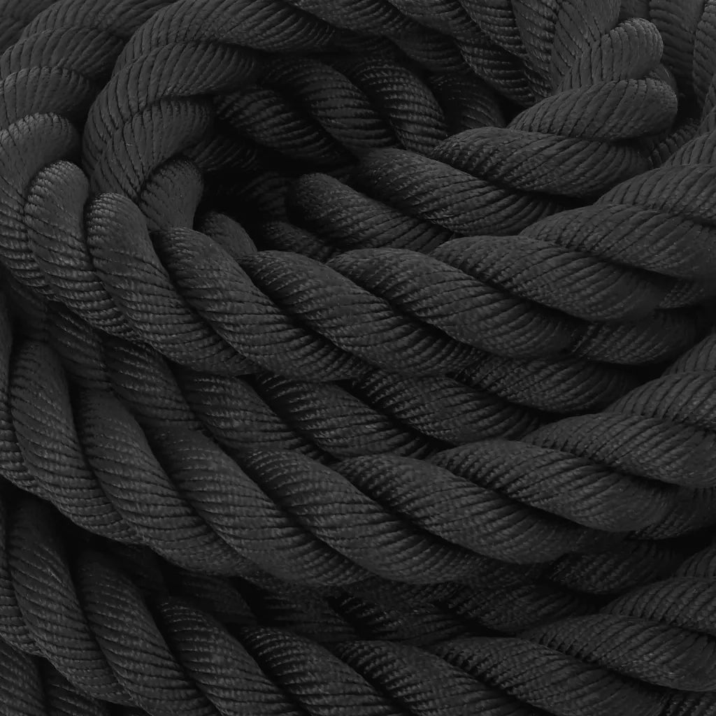 Corda da Battaglia Nera 15 m 11 kg Poliestere 94268