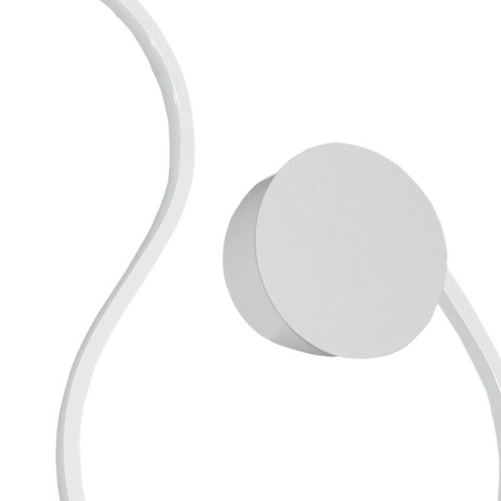 Applique LED 20W CCT 3 STEP da 3000K a 6500K bianco curvo snake lampada moderna luce parete muro camera da letto 230V