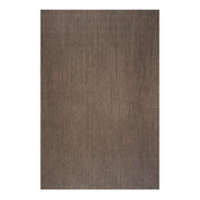Tappeto vinilico di alta qualità marrone scuro liscio 140x200
