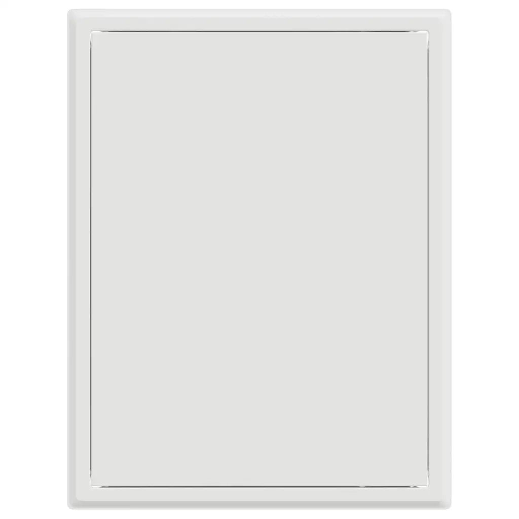 vidaXL Pannello di Accesso Bianco 30 x 40 cm Acciaio