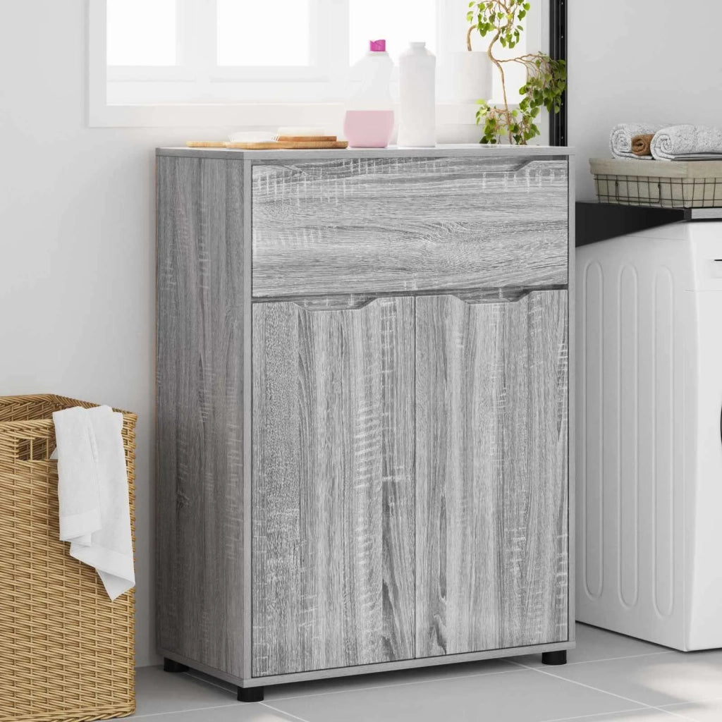 Mobile da Bagno con cassetto Grigio Sonoma 72,5 x 36,5 x 100 cm 888773