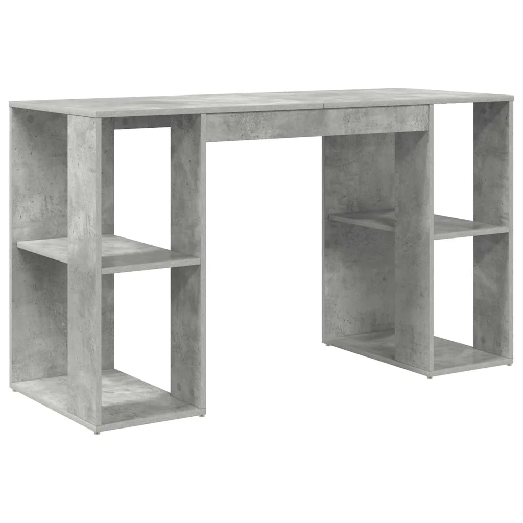 Scrivania Grigio cemento 130 x 50.5 x 75 cm Legno multistrato 869501