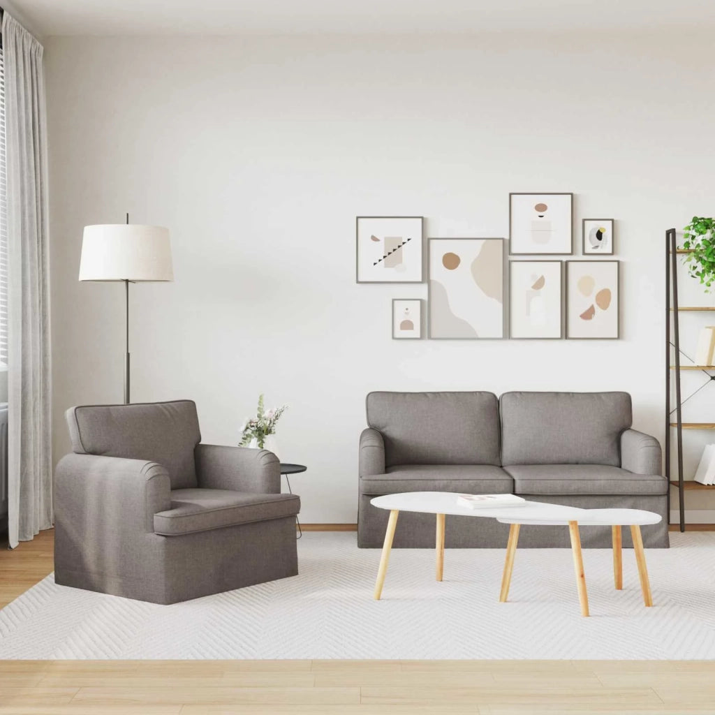 Set di divani 2 pcs Talpa 162 x 80 x 85 cm Tessuto