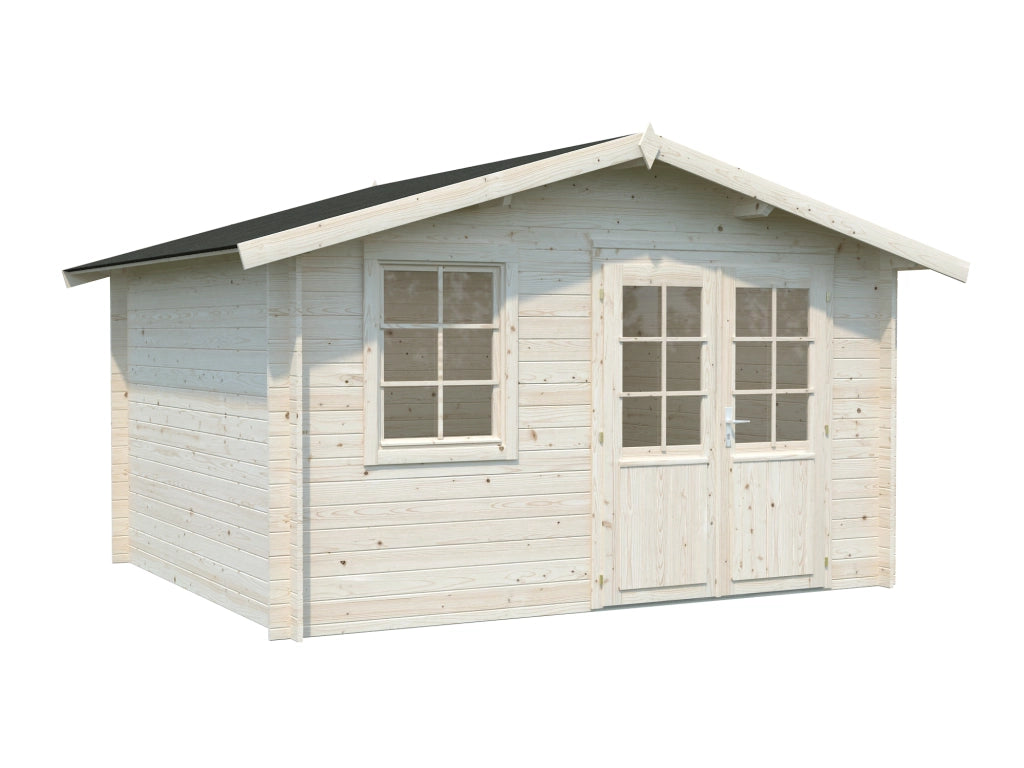 Casetta in legno non trattato Klara 10,4 m2