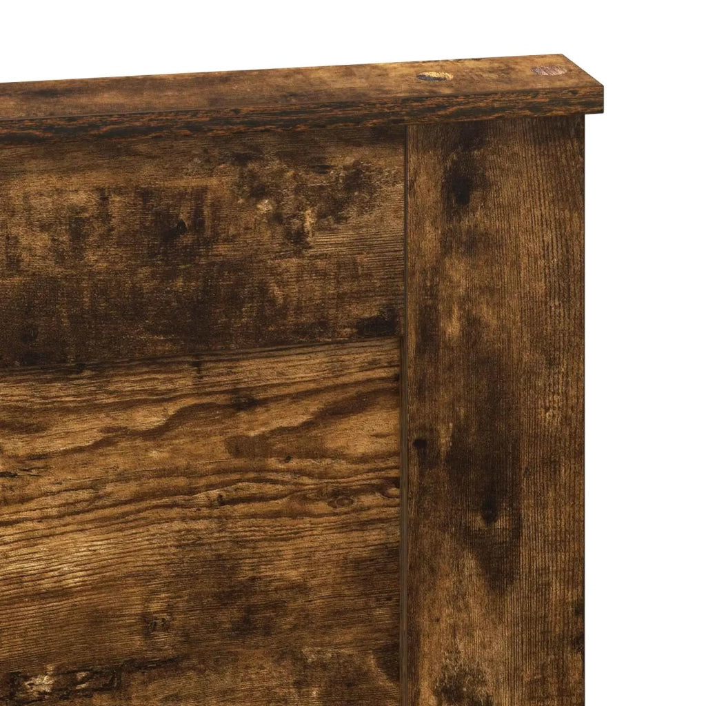 Testiera con testiera Rovere fumé 150 cm Legno multistrato 887445