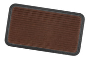 Zerbino Ingresso Antiscivolo Robusto Assorbente Tappeto Gommato Asciugapassi Marrone 25x60 cm