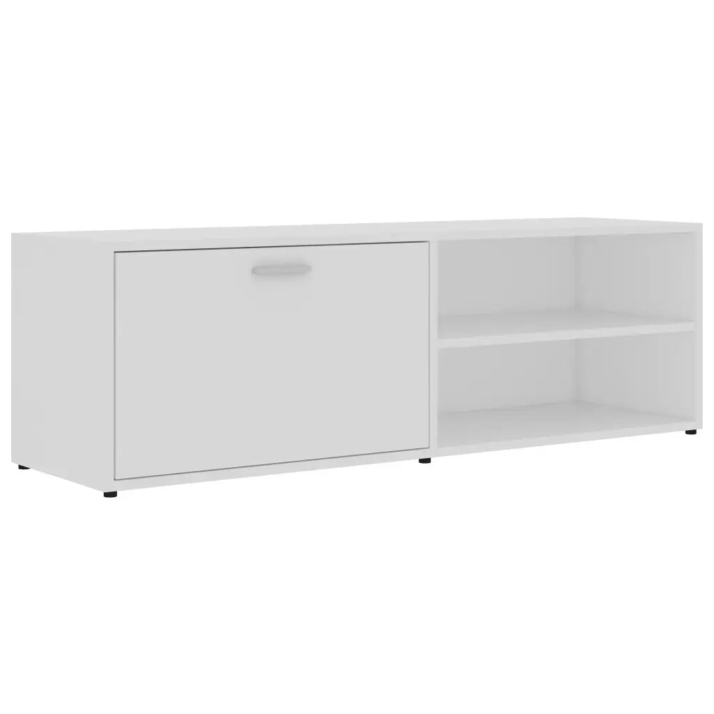 Mobile Porta TV Bianco 120x34x37 cm in Legno Multistrato cod mxl 62466