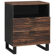 Armadio 50x33x60 cm in legno massello di mango e legno ingegnerizzato