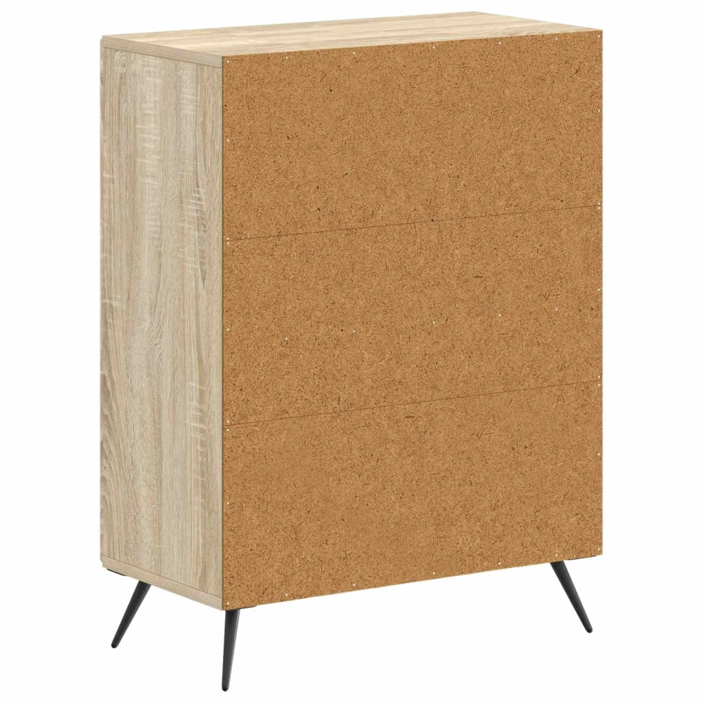 Mobiletto da Bagno BREDA Rovere Sonoma 59,5 x 31 x 80 cm 897497