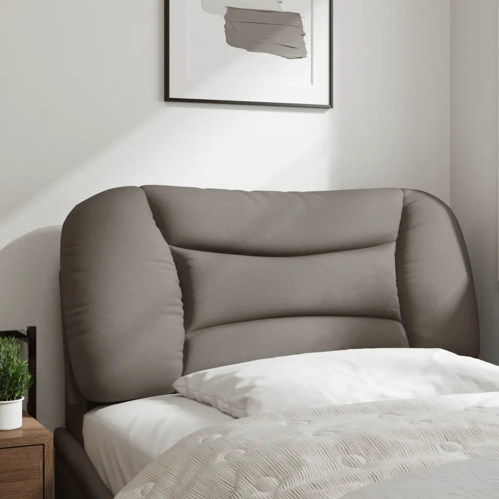 Cuscino Testiera Hvar Tortora 90 cm in Tessuto CFW2826255